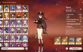 GENSHIN IMPACT - AR56, 12T5⭐Shogun, Yelan, Ayaka, Hutao...