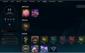 Conta básica - lvl: 21 - 10 skins