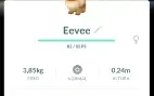Eevees normal de todos os safaris