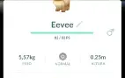 Eevees normal de todos os safaris