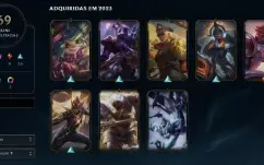 Conta Diamante 3 Full Acesso 96 Campeões 69 Skins