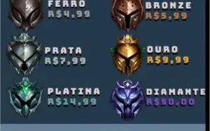 Contas League of legends