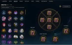 CONTA LOL D2 150 SKIN,VARIOS CROMAS, ETC....