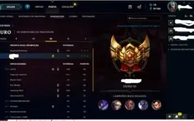 Conta LoL Ouro