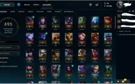 Conta LoL Ouro