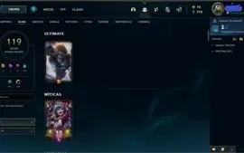 Conta lol mestre + conta d1 valorant