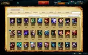 Conta League of Legends - Unranked - 77 champ + 23 skins