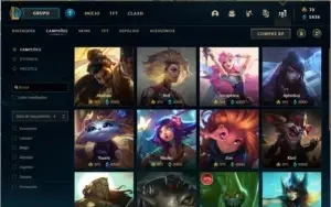 Conta platina 4 125 skins 133 champs