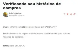 CONTA VALORANT/LOL 694 GASTOS