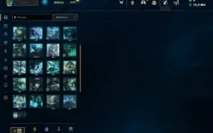 Conta MESTRE com 21 Champs e 21 Fragmentos de skins