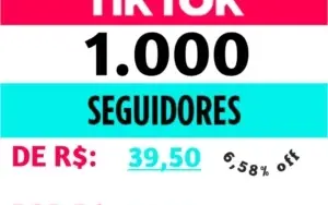 1.000 seguidores TikTok