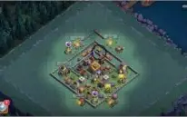 Conta Clash of clans Cv9 com 5 construtor e 1670 Gemas