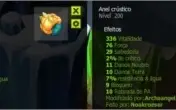 Conjunto de Str(Força) Dofus Crocabulia Nv. 200