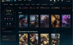 CONTA LEAGUE OF LEGENDS DESDE A SEASON 1