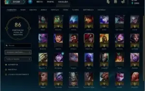 Conta league of legends