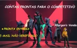 Contas prontas para o competitivo no Valorant