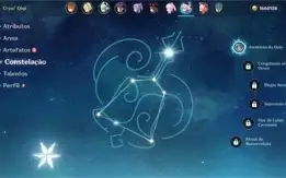 Conta Genshin AR 56 Estrela Invernal Hutao etc