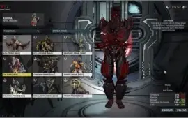 Conta warframe maestria 27 nukor riven, todos os warframes