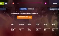 conta com 7k horas lv 20 gc 10 faceit