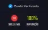 conta com 7k horas lv 20 gc 10 faceit