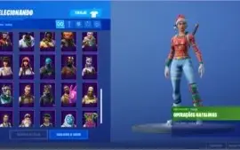 Conta com skins da Seasons 4,5,6,7,8 +13 skins de loja
