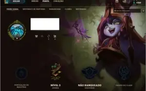 Contas Unranked LVL 30