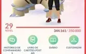CONTA POKEMON GO LEVEL 29