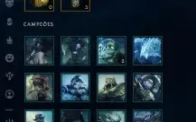 Conta League of Legends Full Acesso - 45 Champs e 22 Skins