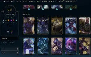 Conta League of Legends Full Acesso - 45 Champs e 22 Skins