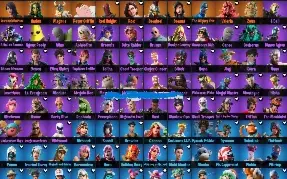 Conta de Fortnite com wonder + 141 skins tryhards