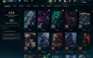 Conta Com Pax Twisted Fate (Pax Tf) E Rammus Rei (Ward Riot)
