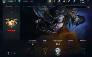 Conta Com Pax Twisted Fate (Pax Tf) E Rammus Rei (Ward Riot)