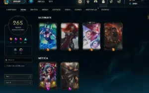 Conta Com Pax Twisted Fate (Pax Tf) E Rammus Rei (Ward Riot)