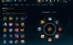 Conta Com Pax Twisted Fate (Pax Tf) E Rammus Rei (Ward Riot)
