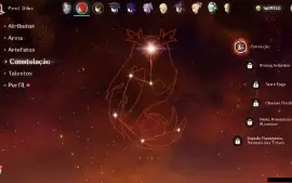 Genshin Impact - Ar56 , 11 Personagens T5 E 3 Armas T5 + Bis