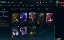 conta lol diamante 1 64% wr caindo com mestre