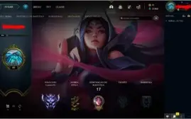 conta lol diamante 1 64% wr caindo com mestre