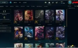 conta lol diamante 1 64% wr caindo com mestre