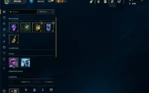 Diamante 4 com 35 Champs e 3 Skins