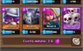 Conta Clash Royale LV. 7 ARENA 7 ( 3 LENDÁRIAS )