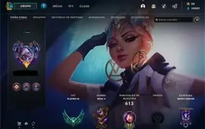 Vendo conta League Of Legends lvl 668 592 skins
