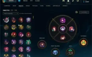 Vendo conta League Of Legends lvl 668 592 skins