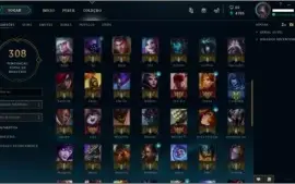 CONTA LV 42 (UNRANKED COM MMR DE PLATINA)