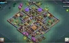 CV13 SEMI FULL CLASH OF CLANS TH13 1 SKIN 6 CONSTRUTOR