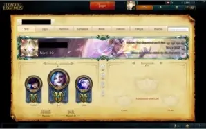 CONTA PLATINA V SEASON 6 UNRANKED SEASON 7 COM MUITAS SKINS.