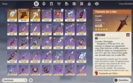 Conta 9x5* + 3x armas 5* + 100 ROLLS ROXO