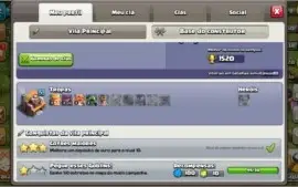 clash of clans cv7 semi full 5 construtor