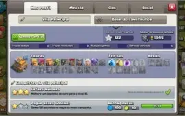 clash of clans cv7 semi full 5 construtor