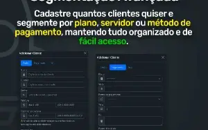 Sistema completo de cobrança automática IPTV