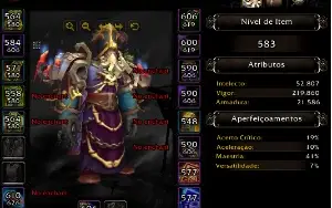Conta Wow TWW - Char upado e game time